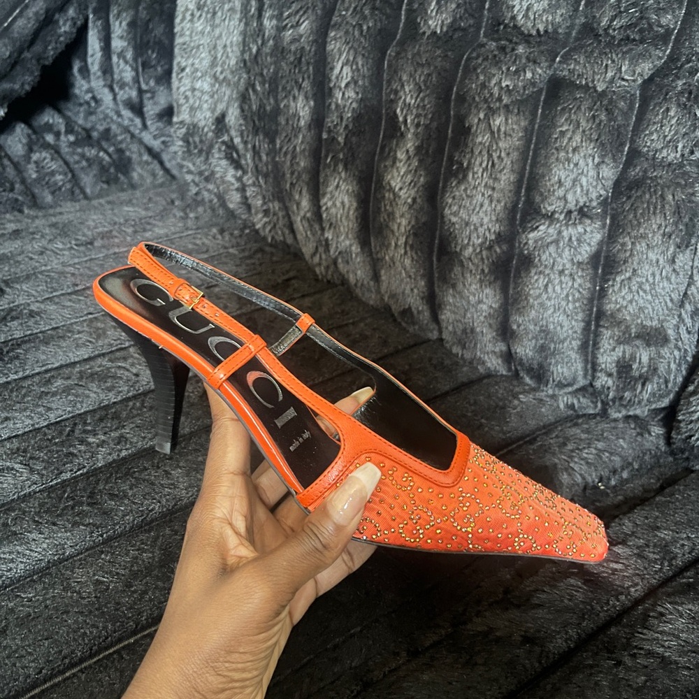 Gucci Mesh Pumps - Picture 1 of 7